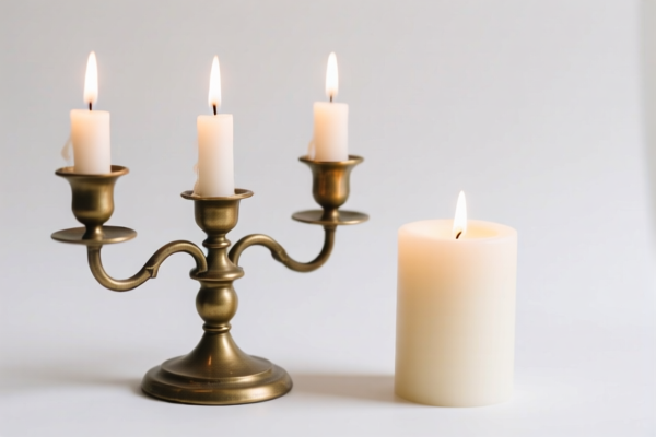 Candle Holder and Candle