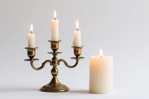 Candle Holder and Candle