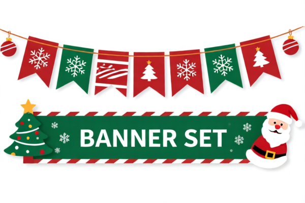 Christmas Banner Set