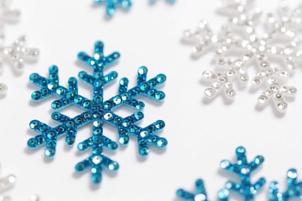 Christmas Snowflake Sequins