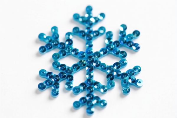 Christmas Snowflake Sequins