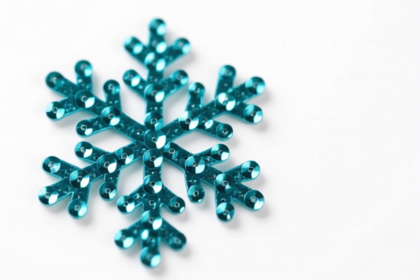 Christmas Snowflake Sequins