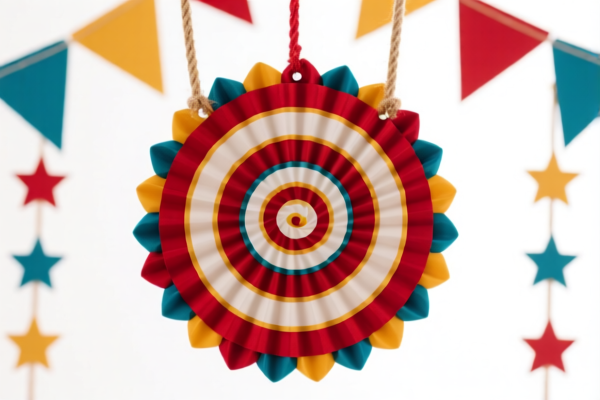 Circus Swinging Spiral Decoration
