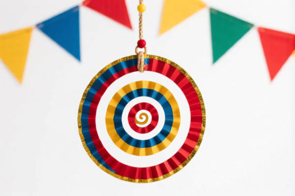 Circus Swinging Spiral Decoration
