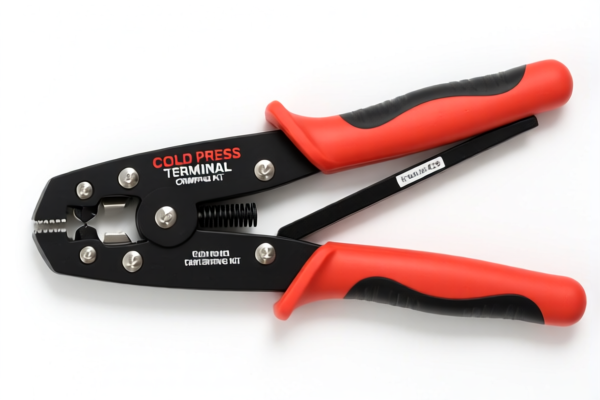 Cold Press Terminal Crimping Kit