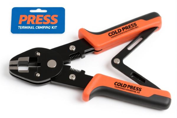 Cold Press Terminal Crimping Kit