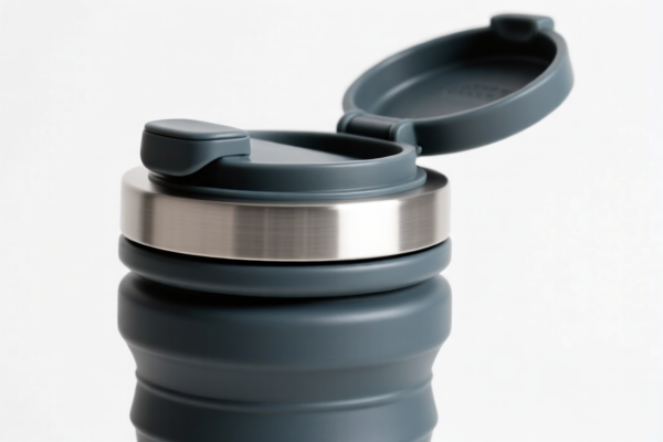 Collapsible Water Bottle with Lid