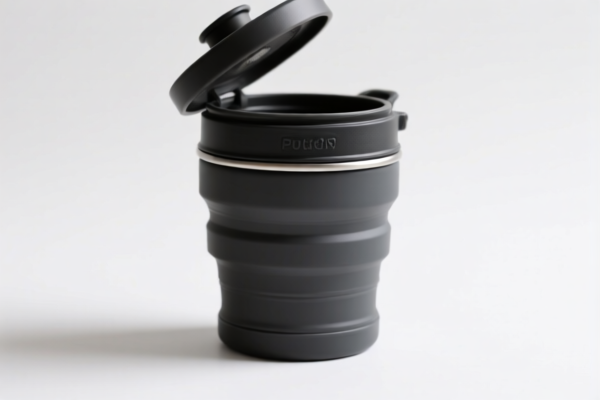 Collapsible Water Bottle with Lid