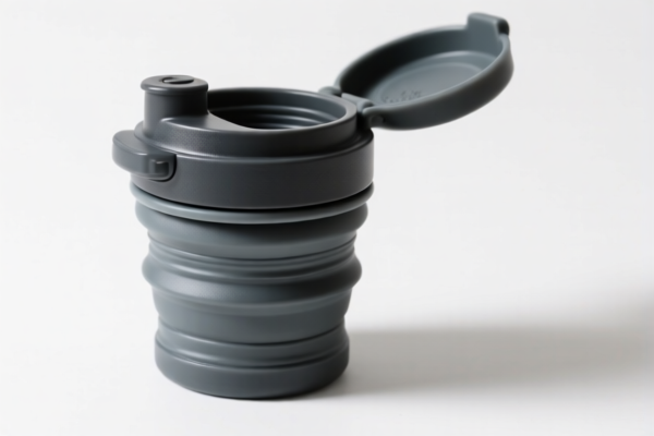 Collapsible Water Bottle with Lid