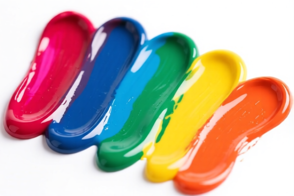 Color Finger Paint Ink
