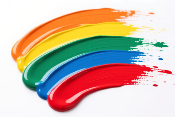 Color Finger Paint Ink
