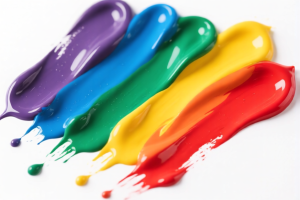 Color Finger Paint Ink