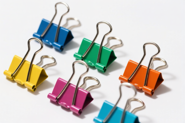 Colorful Metal Clips
