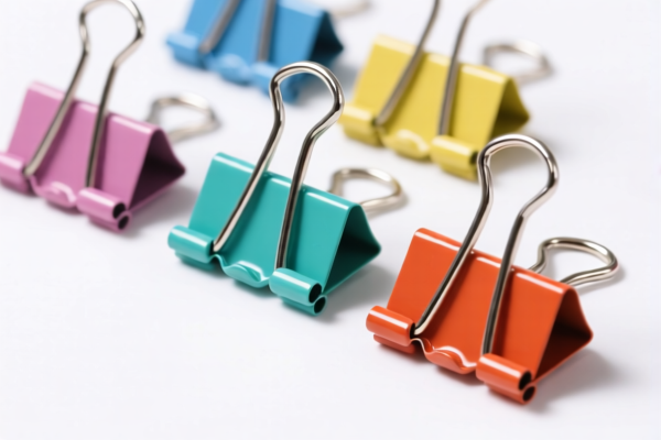 Colorful Metal Clips