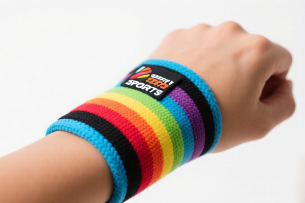 Colorful Sports Wrist Wrap