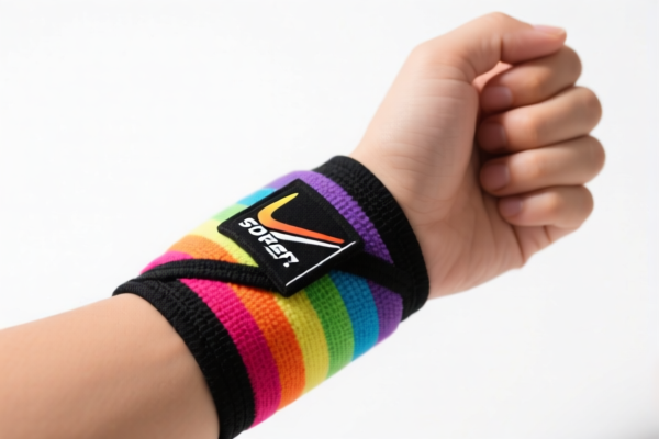 Colorful Sports Wrist Wrap
