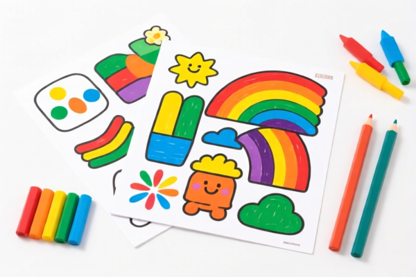Coloring Poster Set
