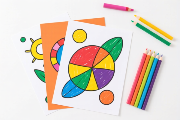 Coloring Poster Set