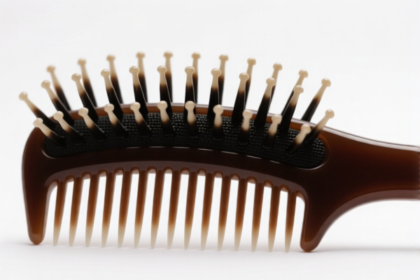 Comb with teeth