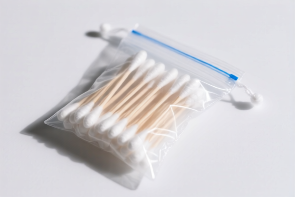 Cotton Swab Bag