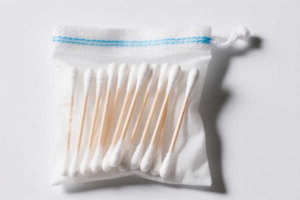 Cotton Swab Bag
