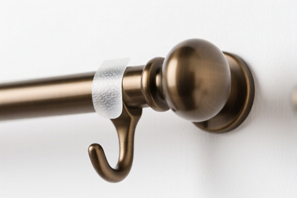 Curtain Rod Hook with Adhesive Hook
