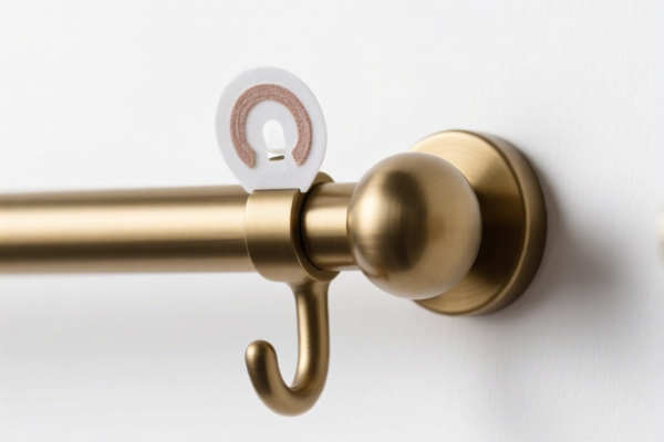 Curtain Rod Hook with Adhesive Hook