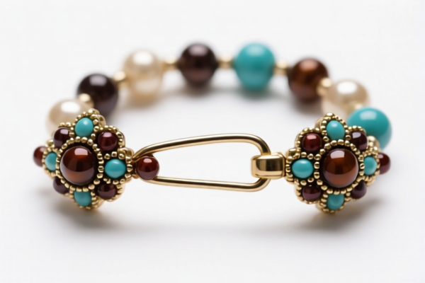 Decorative Bead Chain Clasp