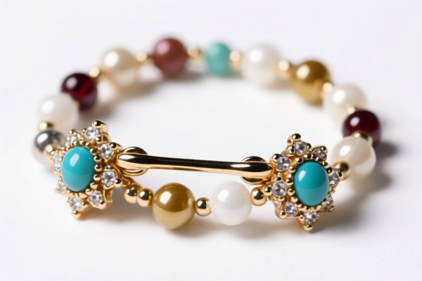 Decorative Bead Chain Clasp
