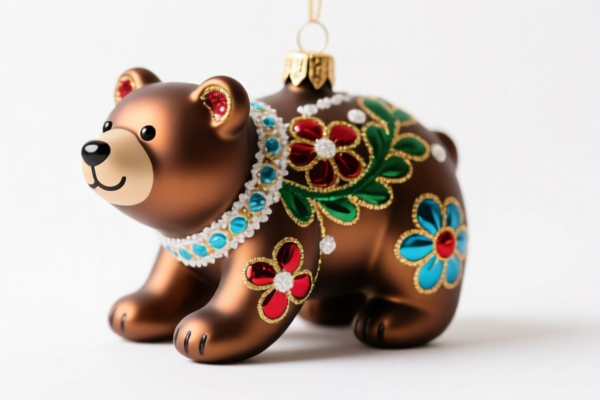 Decorative Bear Ornament