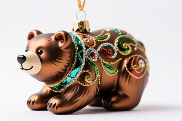 Decorative Bear Ornament