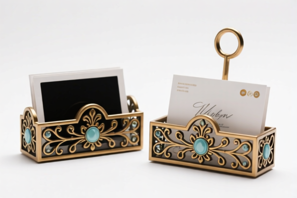 Decorative Card Holder Set