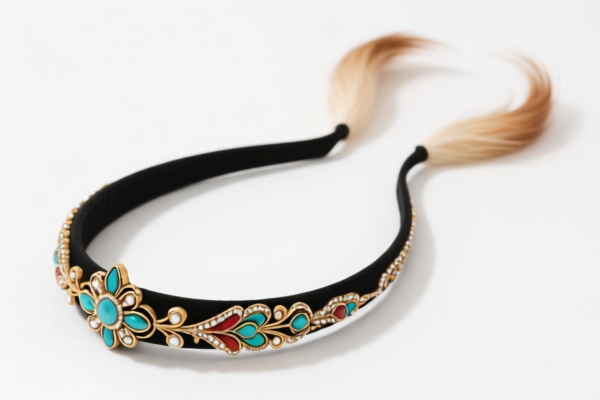 Decorative Headband with Tail Decoration