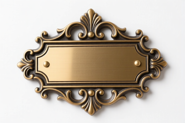 Decorative Name Plate