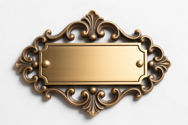 Decorative Name Plate
