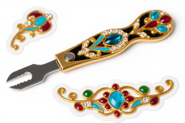 Decorative Sticker Applicator Tool