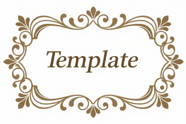 Decorative Template