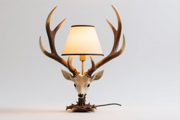 Deer Antler Lamp