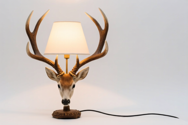 Deer Antler Lamp