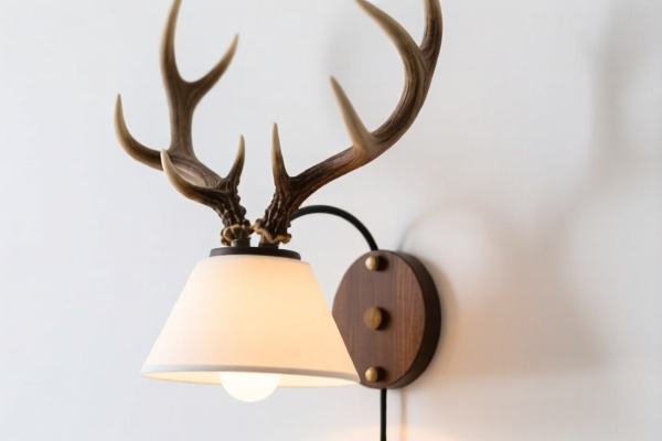 Deer Antler Lamp