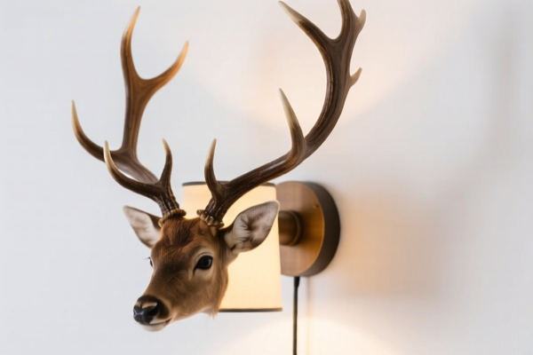 Deer Antler Lamp