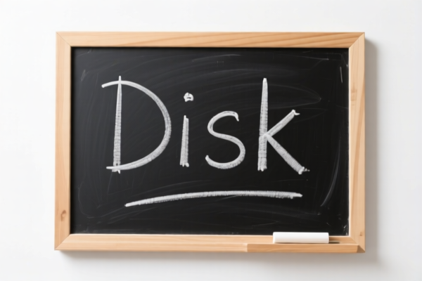Desk Chalkboard