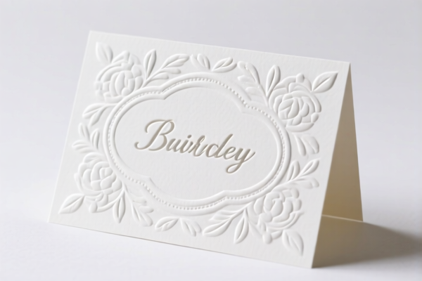 Embossed Card