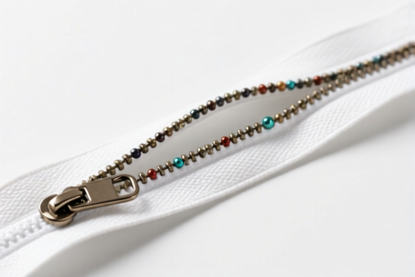 Extendable Beaded Zipper