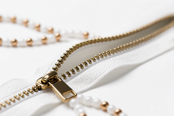 Extendable Beaded Zipper