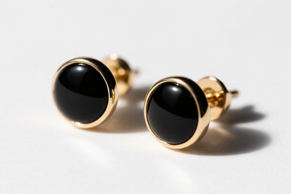 Flat Stud Earrings