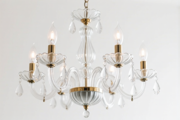 Glass Chandelier