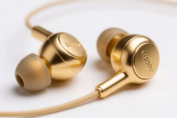 Golden Earbuds