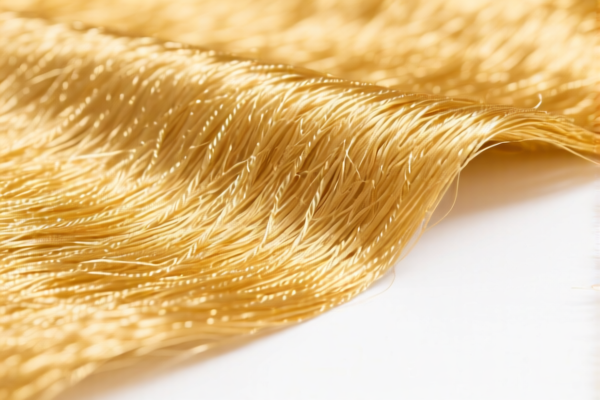 Golden Long Fiber Fabric
