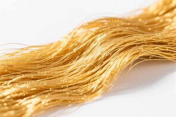 Golden Long Fiber Fabric